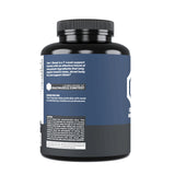 Crazy Muscle BCAA Capsules with nutrition label