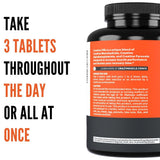 Crazy Muscle Threeatine Creatine Tablets packaging
