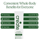 Create Creatine Monohydrate 5g stick pack mixed in water