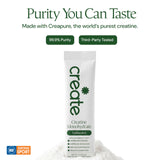 Create Creatine Monohydrate 5g travel pack opened