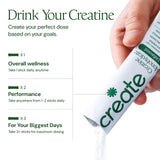 Create Creatine Monohydrate 5g travel pack with coffee