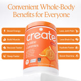 Create Vegan Creatine Gummies gummies on a table