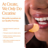 Create Vegan Creatine Gummies ingredients list