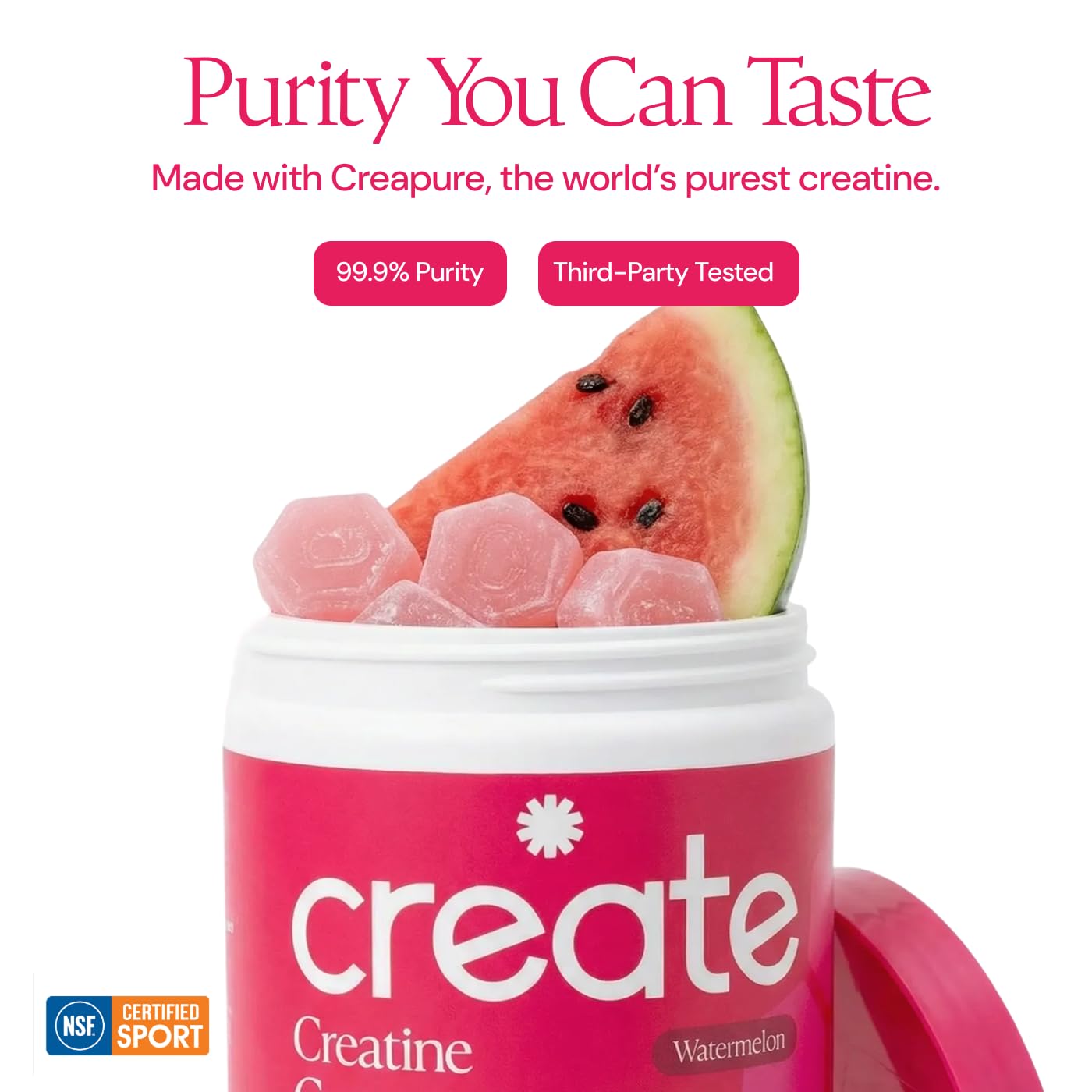 Create Vegan Creatine Gummies on a fitness mat