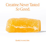 Create Vegan Creatine Gummies orange flavour close-up