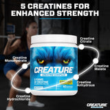 CREATURE Creatine Complex 680g scoop for serving size