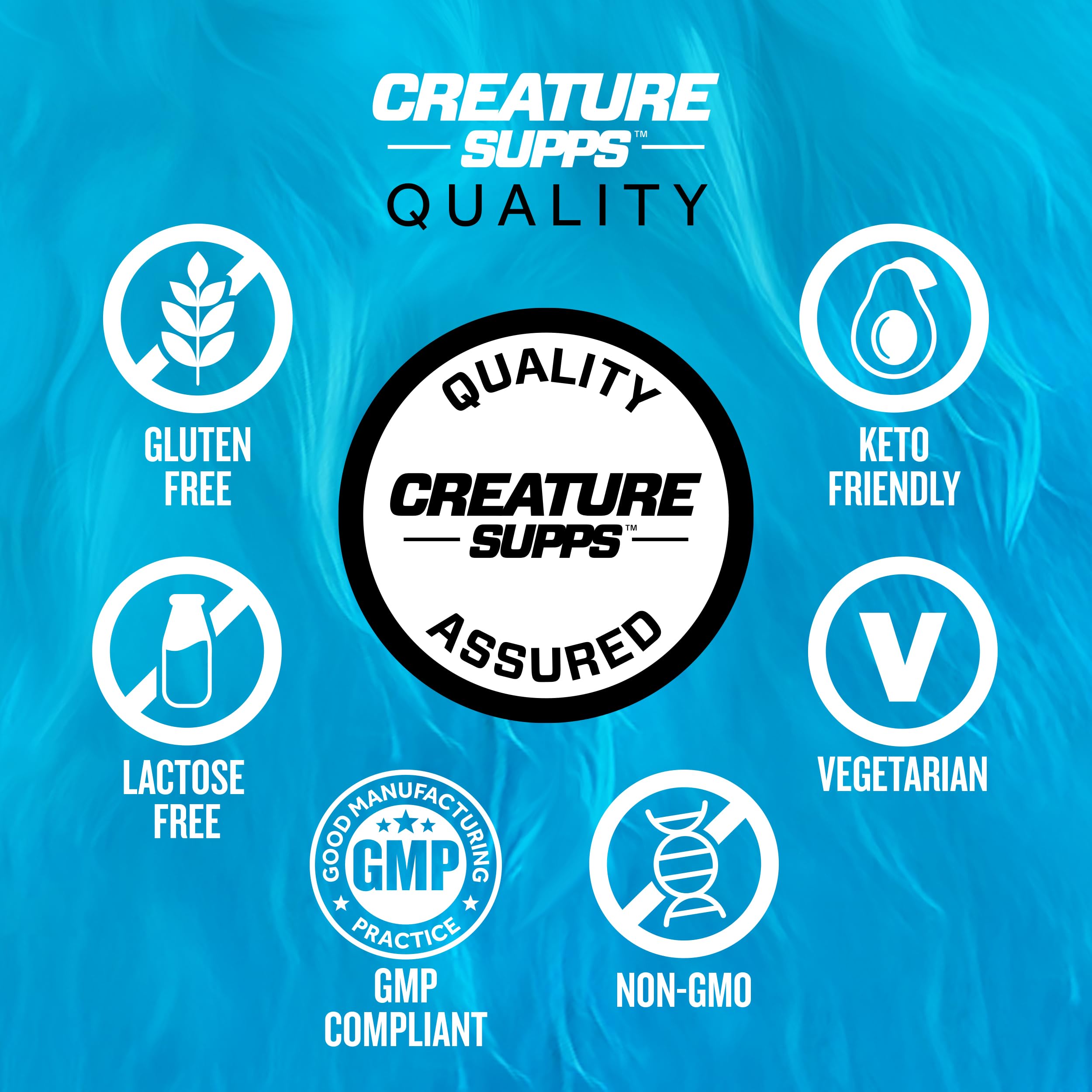 CREATURE Creatine Complex 680g with shaker bottle