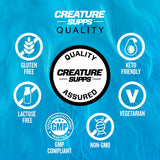 CREATURE Creatine Monohydrate Capsules nutritional information