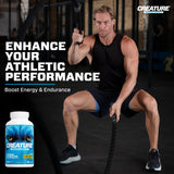 CREATURE Creatine Monohydrate Capsules with measuring scoop
