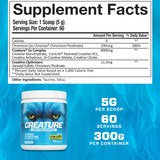 CREATURE Creatine Powder 340g side view