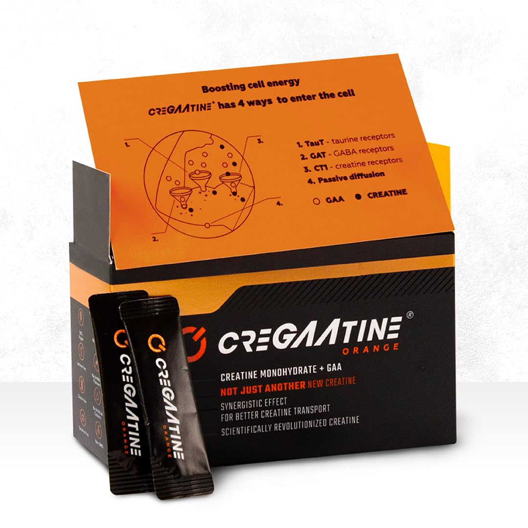 CreGAAtine Creatine Supplement 120g front view