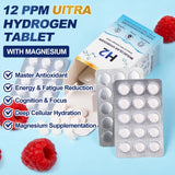 Crobirware Hydrogen Tablets bottle side view