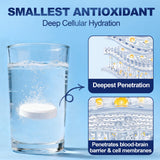 Crobirware Hydrogen Tablets dissolving in water