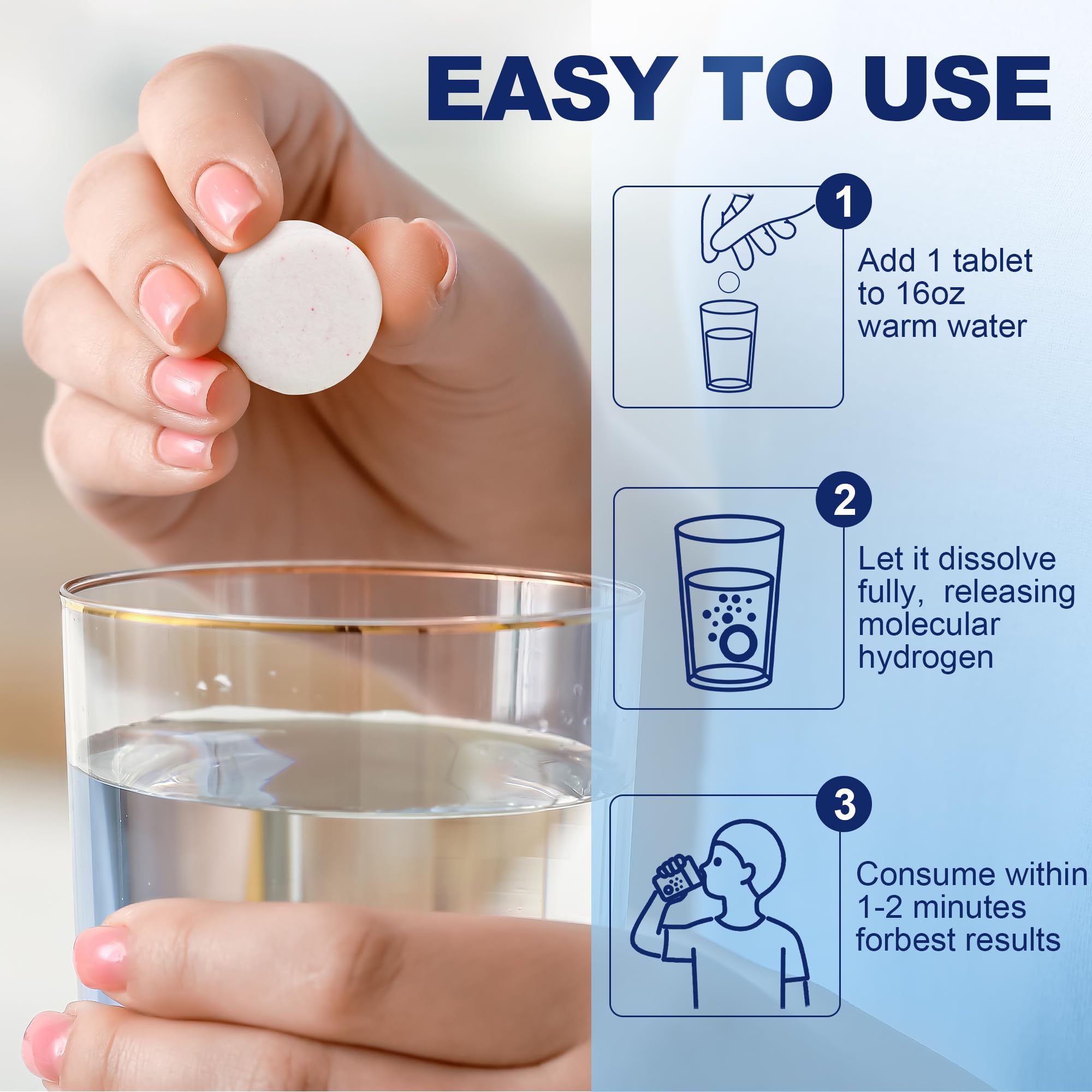Crobirware Hydrogen Tablets ingredients list
