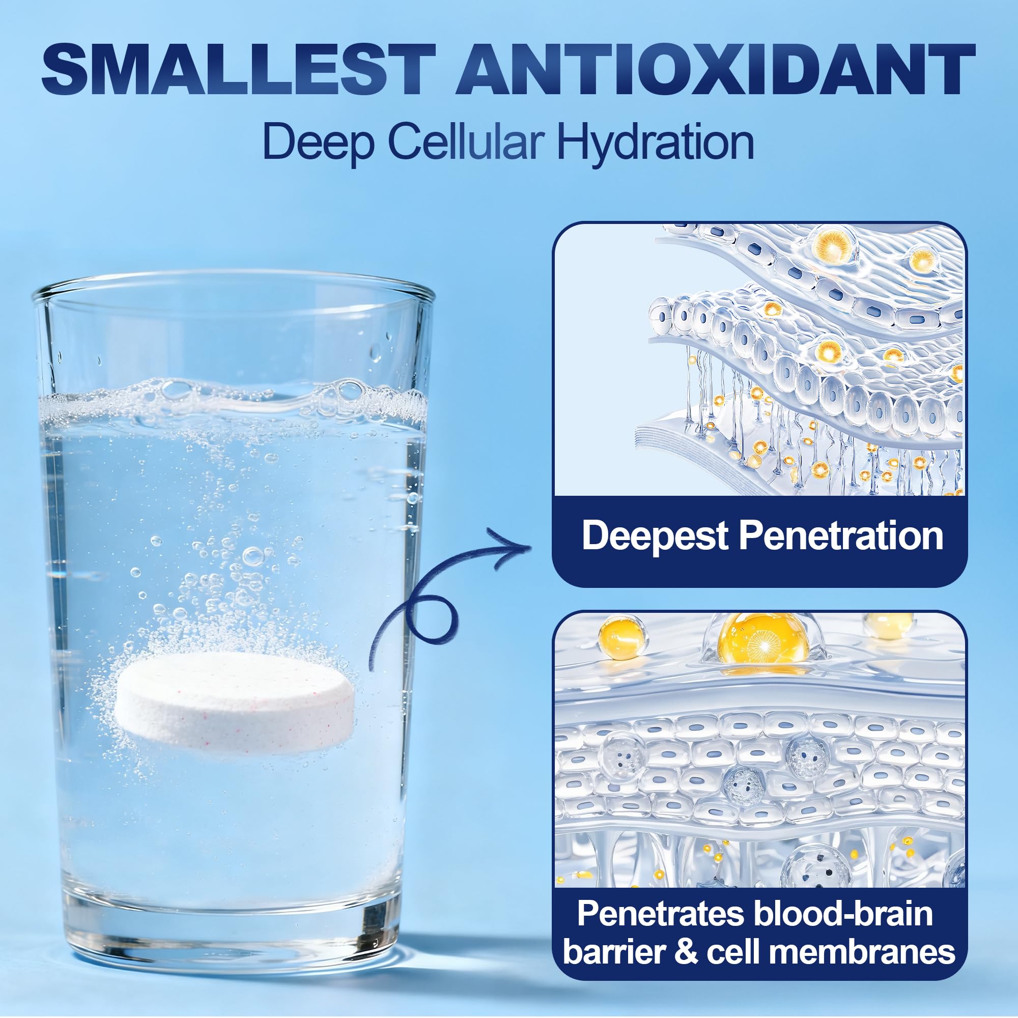 Crobirware Magnesium Tablets dissolving in water