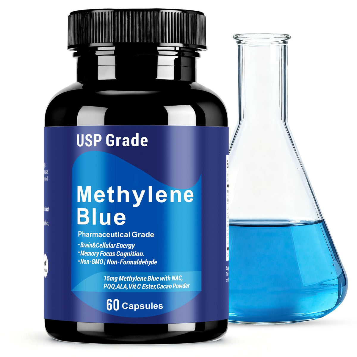 Crobirware Methylene Blue 15mg Capsules front view