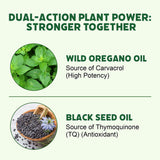 Crobirware Oregano Oil & Black Seed Oil Softgels packaging