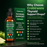 Crobirware Thyroid Extracts 4-in-1 Complex 120ml in a lifestyle setting