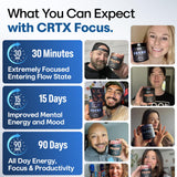 CRTX Nutrition Focus Cognitive Supplement in lifestyle setting