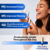 CRTX Nutrition Focus Cognitive Supplement with other health products
