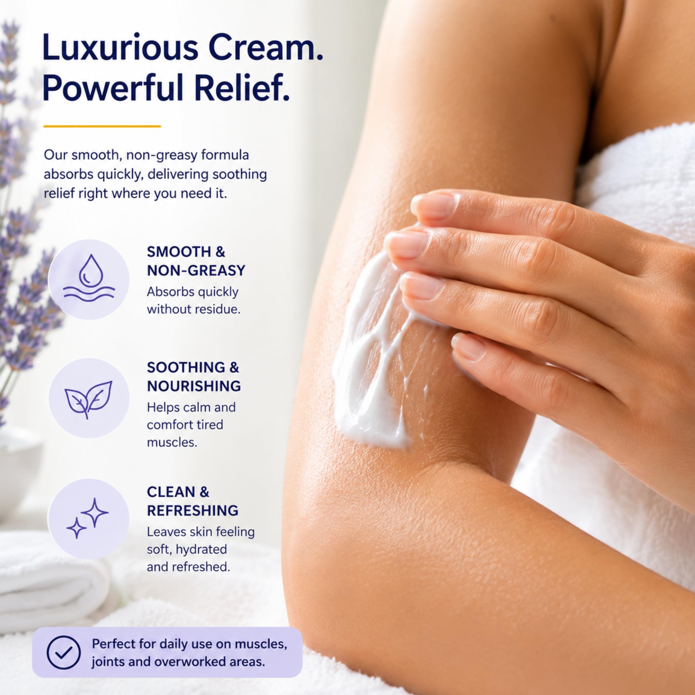 CryoDerm Magnesium Supplement opened with a scoop