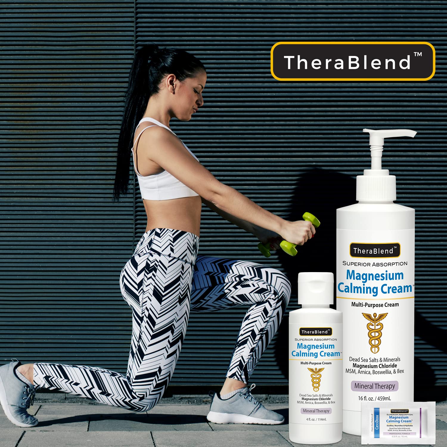 CryoDerm Magnesium Supplement with natural extracts