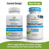 CRYSTAL PEAKS NUTRITION Cholesterol Support Capsules side view