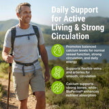 CRYSTAL PEAKS NUTRITION Circulation Support Supplement bottle with label