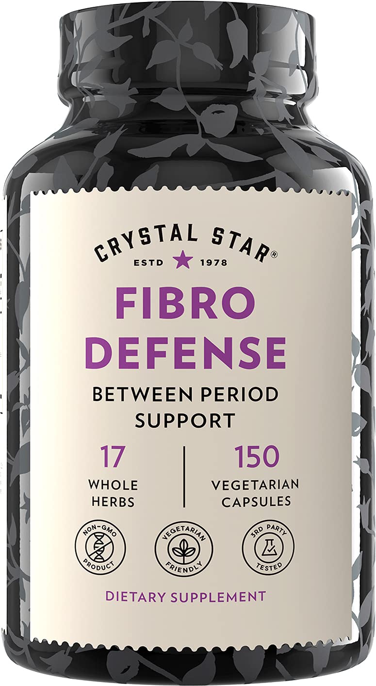Crystal Star Fibro Defense 150 Capsules front view
