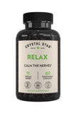Crystal Star Kava Kava Capsules front view with packaging