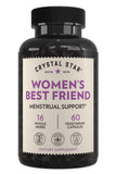 Crystal Star Women’s Best Friend supplement front view with packaging