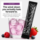 CS2 Sleep Drink Mix mixed berry flavour powder in a bowl