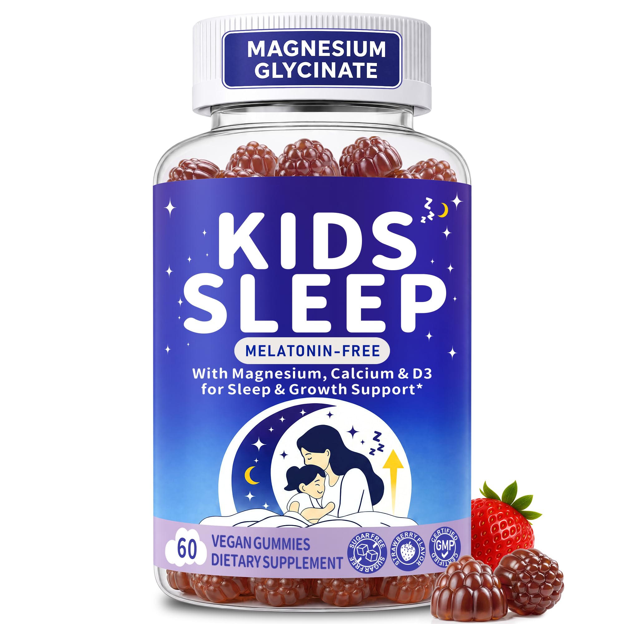 CTENOBIOM Magnesium Glycinate Gummies for Kids, front view