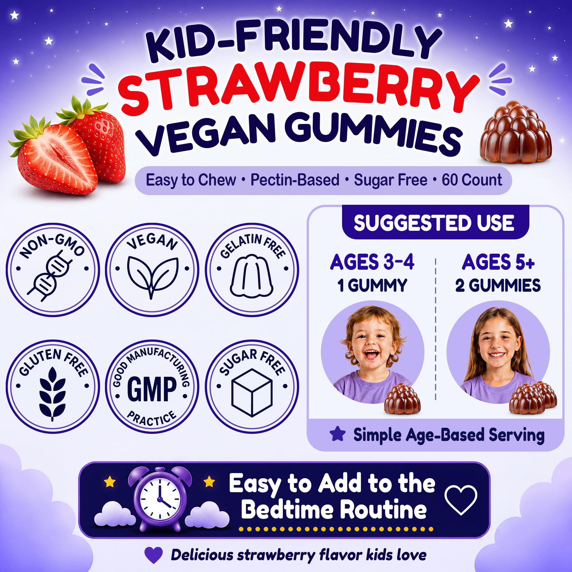 CTENOBIOM Magnesium Glycinate Gummies, serving suggestion