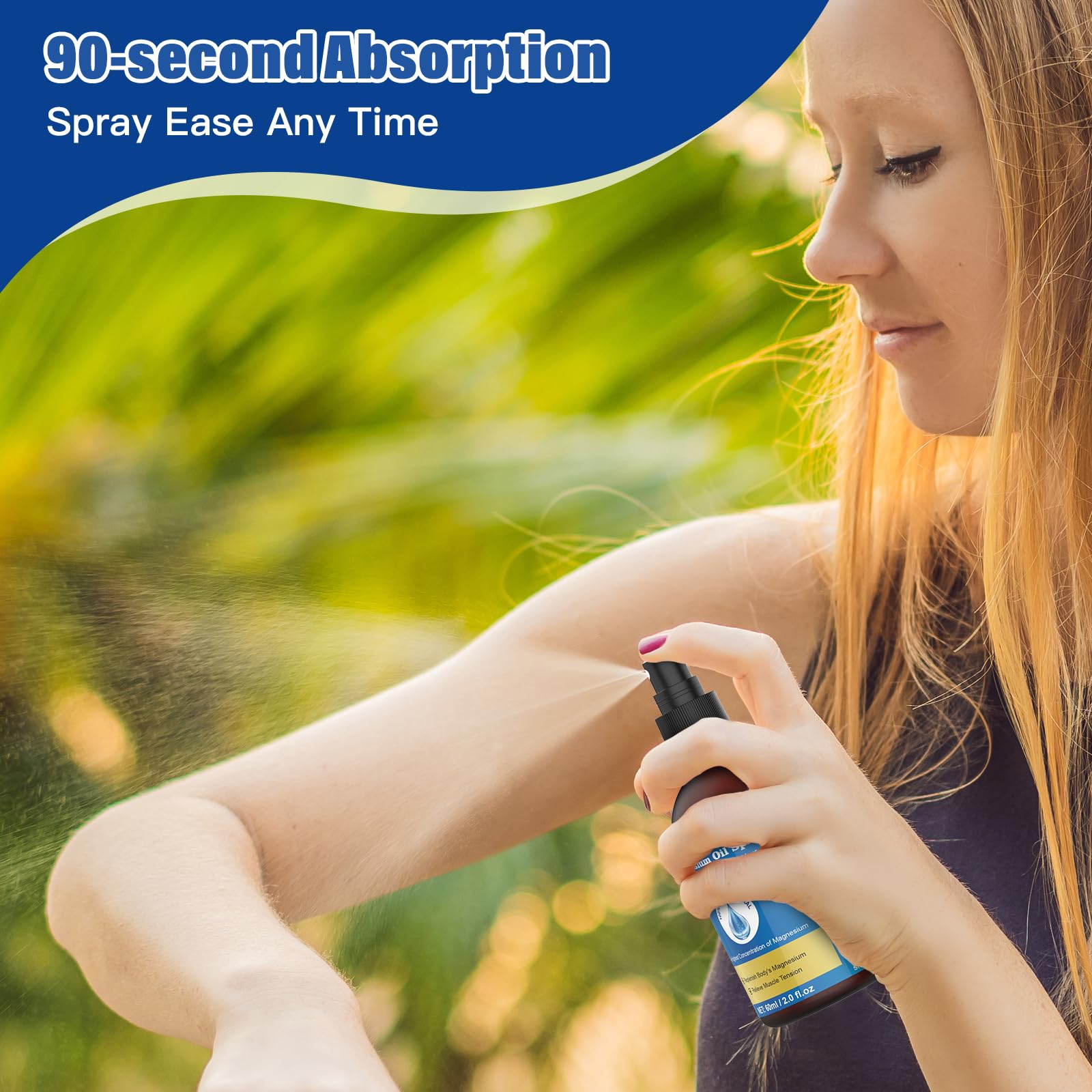 CtoCone Magnesium Oil Spray 100ml ingredients list