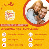 Cuerpo Sano NAD+ 2000mg Supplement Capsules close-up of capsules
