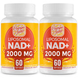 Cuerpo Sano NAD+ 2000mg Supplement Capsules front view