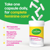 Culturelle 4-in-1 Probiotics for Women nutritional information