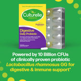 Culturelle daily Daily Probiotic Capsules on a wooden table