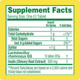 Culturelle daily Daily Probiotic Chewables packaging side view