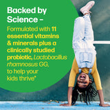 Culturelle Kids Complete Multivitamin + Probiotic Chewables with fruits