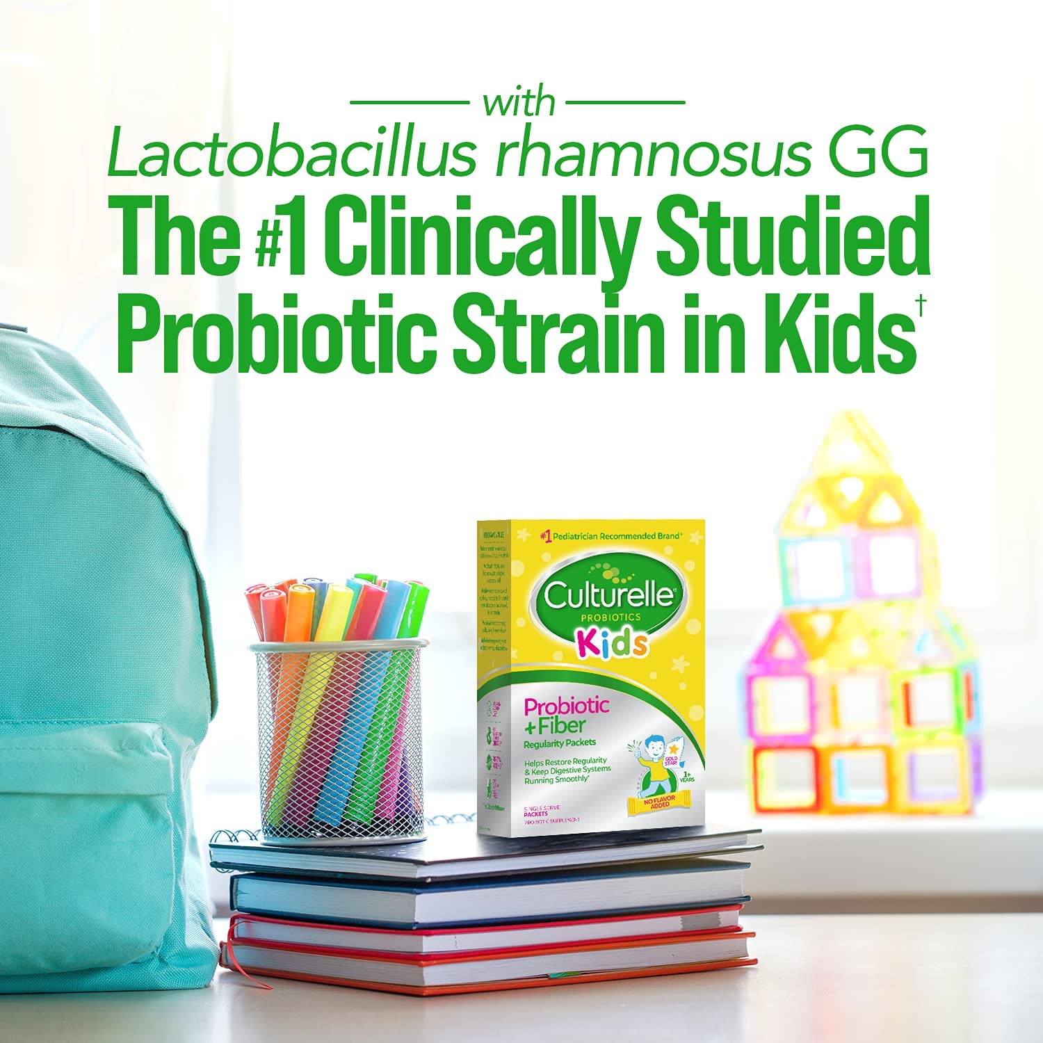 Culturelle Kids Probiotic Plus Fiber ingredients list