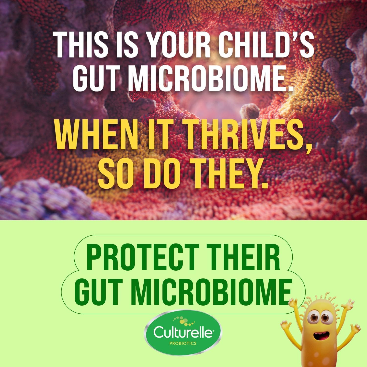 Culturelle Kids Probiotic Plus Fiber packaging side view