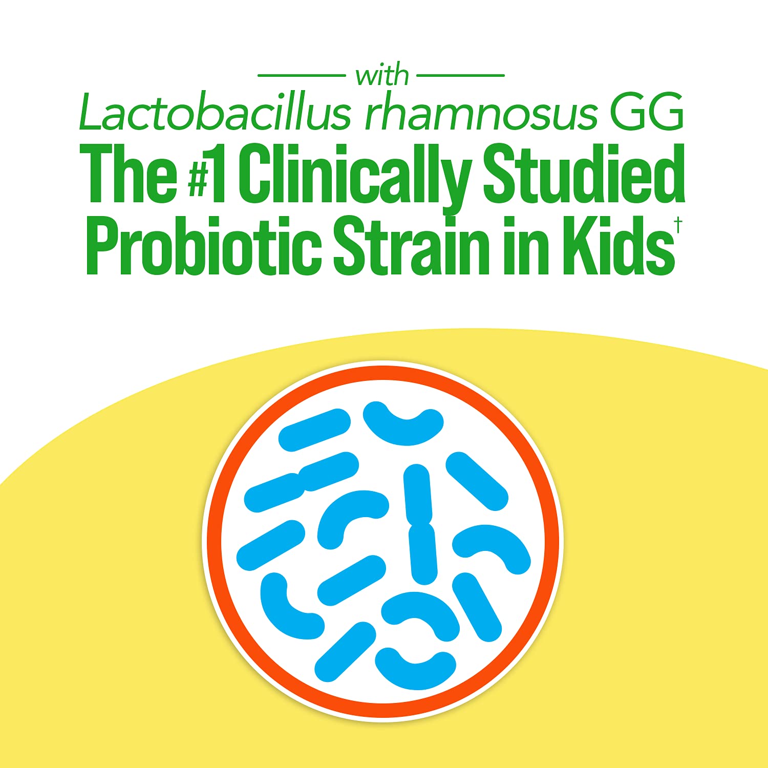 Culturelle Kids Ultimate Balance Probiotic Chewables tablet close-up
