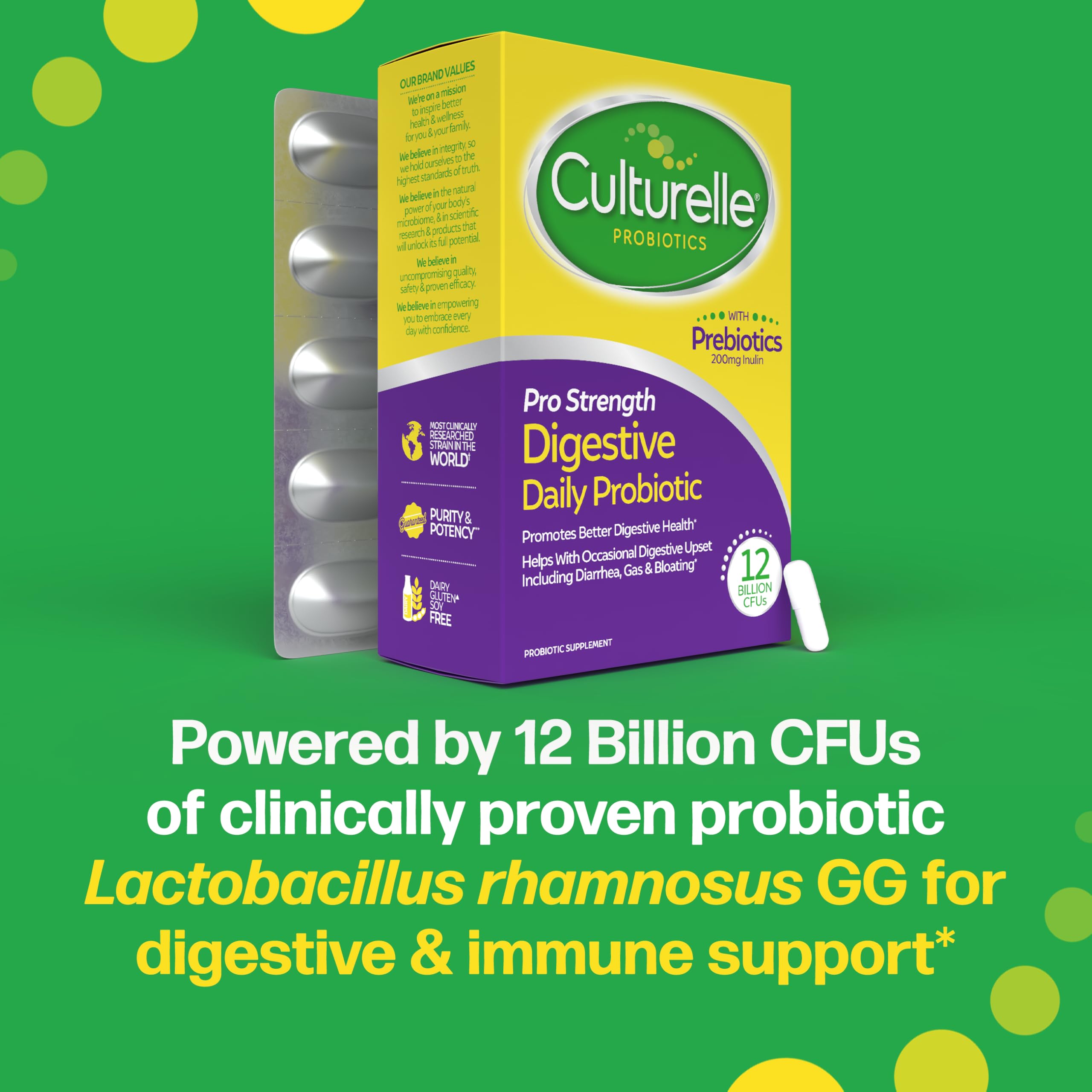 Culturelle Pro Strength Daily Probiotics packaging