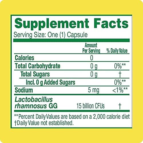 Culturelle Probiotics Daily Supplement 15 Billion CFUs in a hand