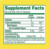 Culturelle Probiotics Daily Supplement 15 Billion CFUs in a hand