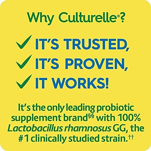 Culturelle Probiotics Daily Supplement side view
