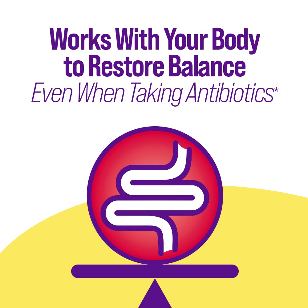 Culturelle Ultimate Strength Probiotics with a glass of water
