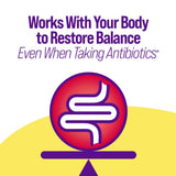 Culturelle Ultimate Strength Probiotics with a glass of water